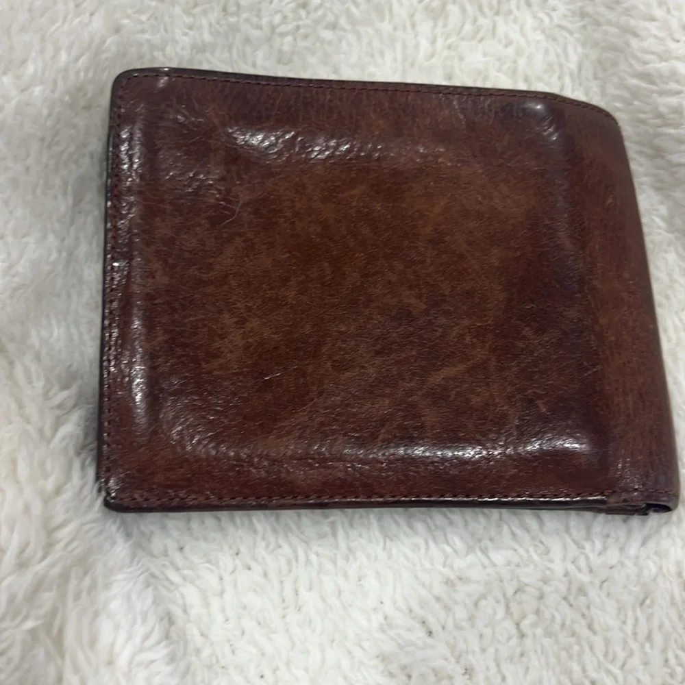 Mens Brown Leather Wallet